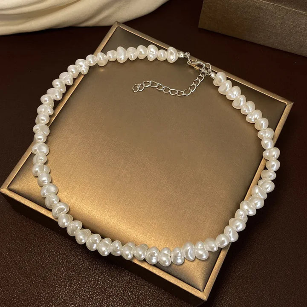 Pearl Blossom Elegance Necklace