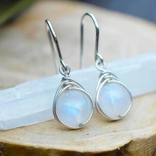 Moonlit Whisper Drop Earrings