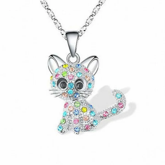 Starlit Kitten Necklace