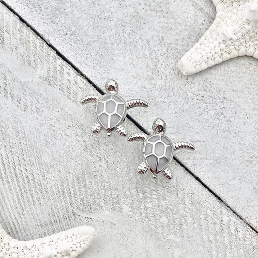 Ocean’s Guardian Turtle Earrings
