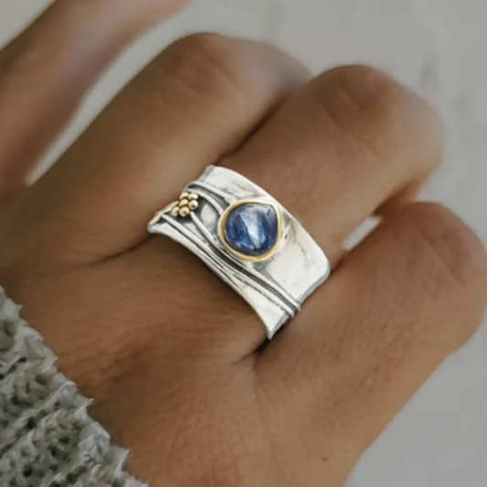 Mystic Tide Sapphire Ring