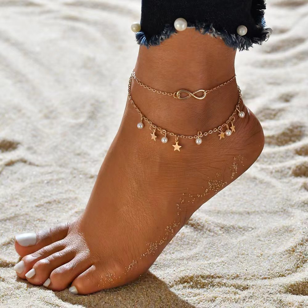 Starlit Promise Anklet Set