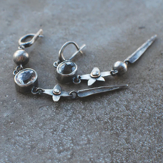 Starlit Meadow Drop Earrings