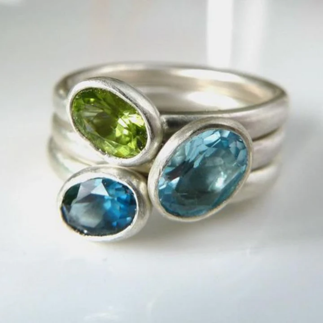 Trinity Glow Crystal Ring