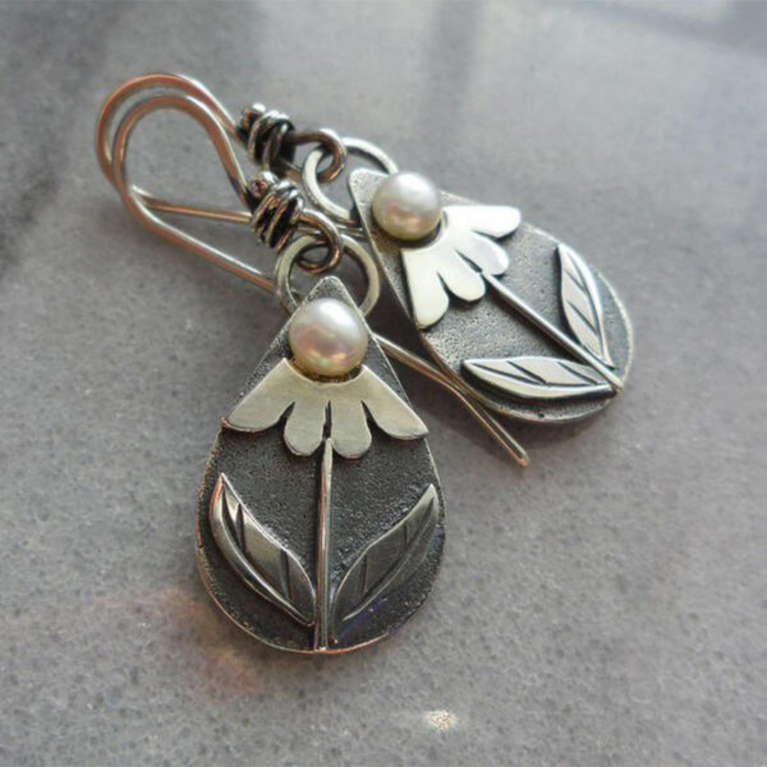 Petal Pearl Bloom Earrings