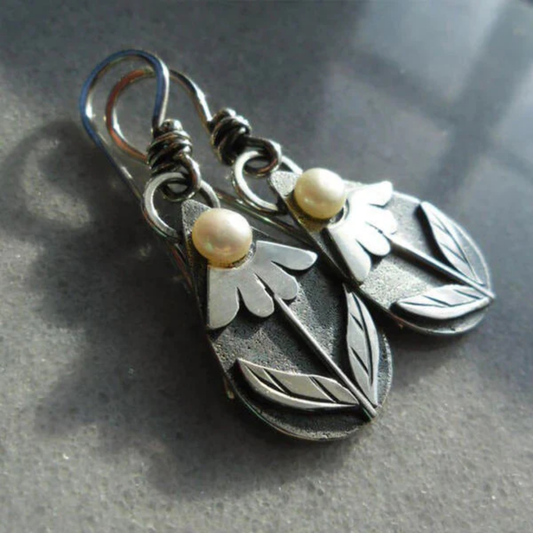 Petal Pearl Bloom Earrings