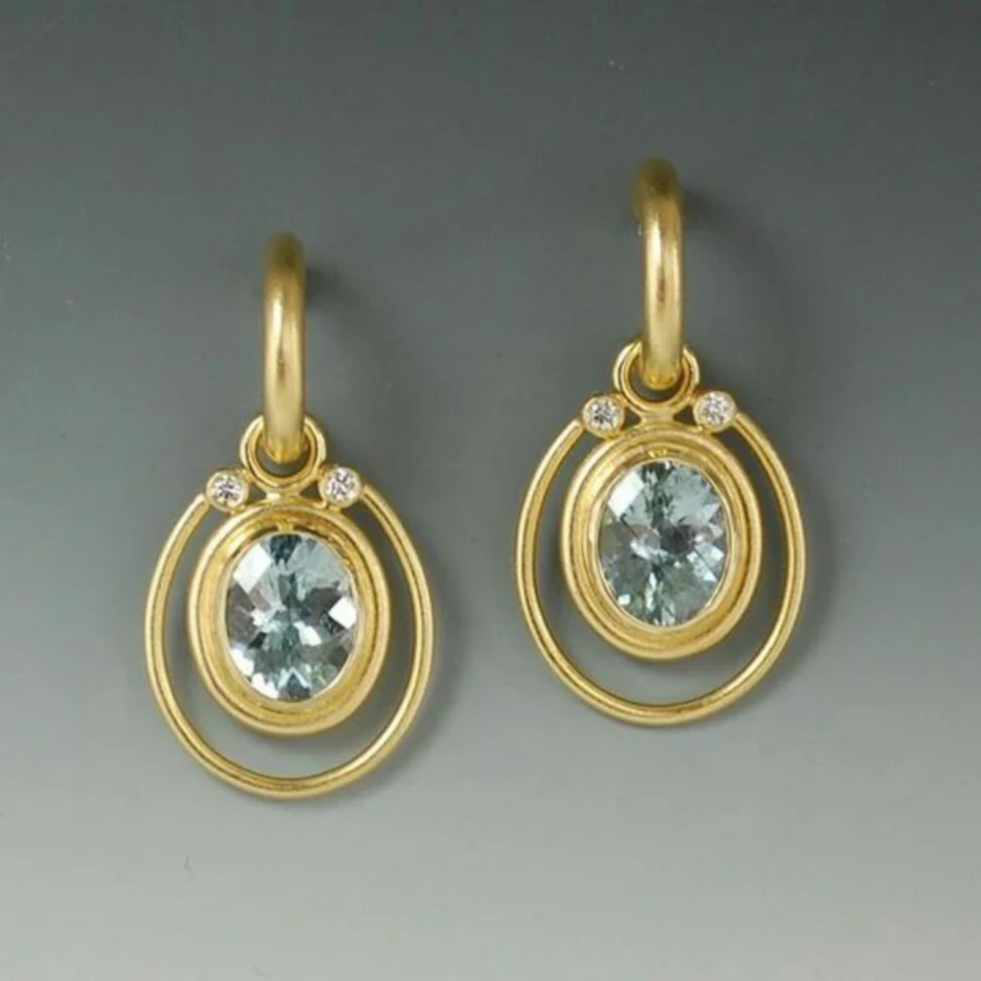 Celestial Orbit Crystal Earrings