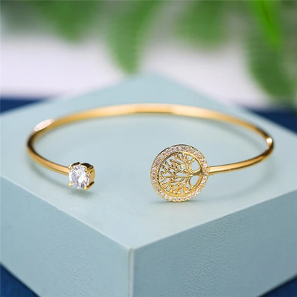 Everroot Sparkle Tree Bangle