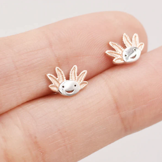 Joyful Coral Charm Earrings