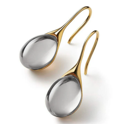 Azure Drop Elegance Earrings
