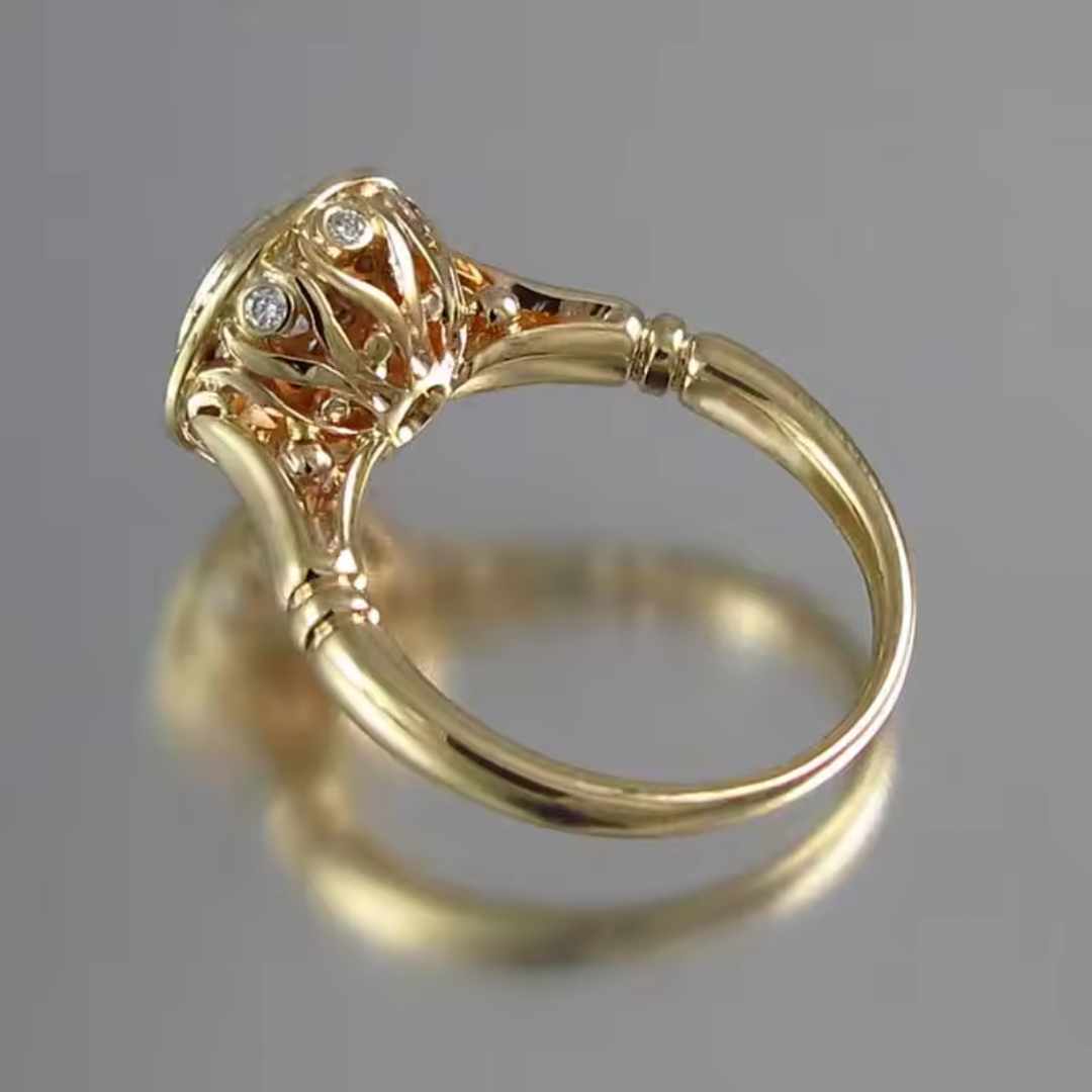 Luminous Vow Halo Ring Set