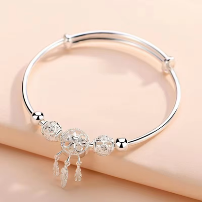 Dreamcatcher Charm Bangle