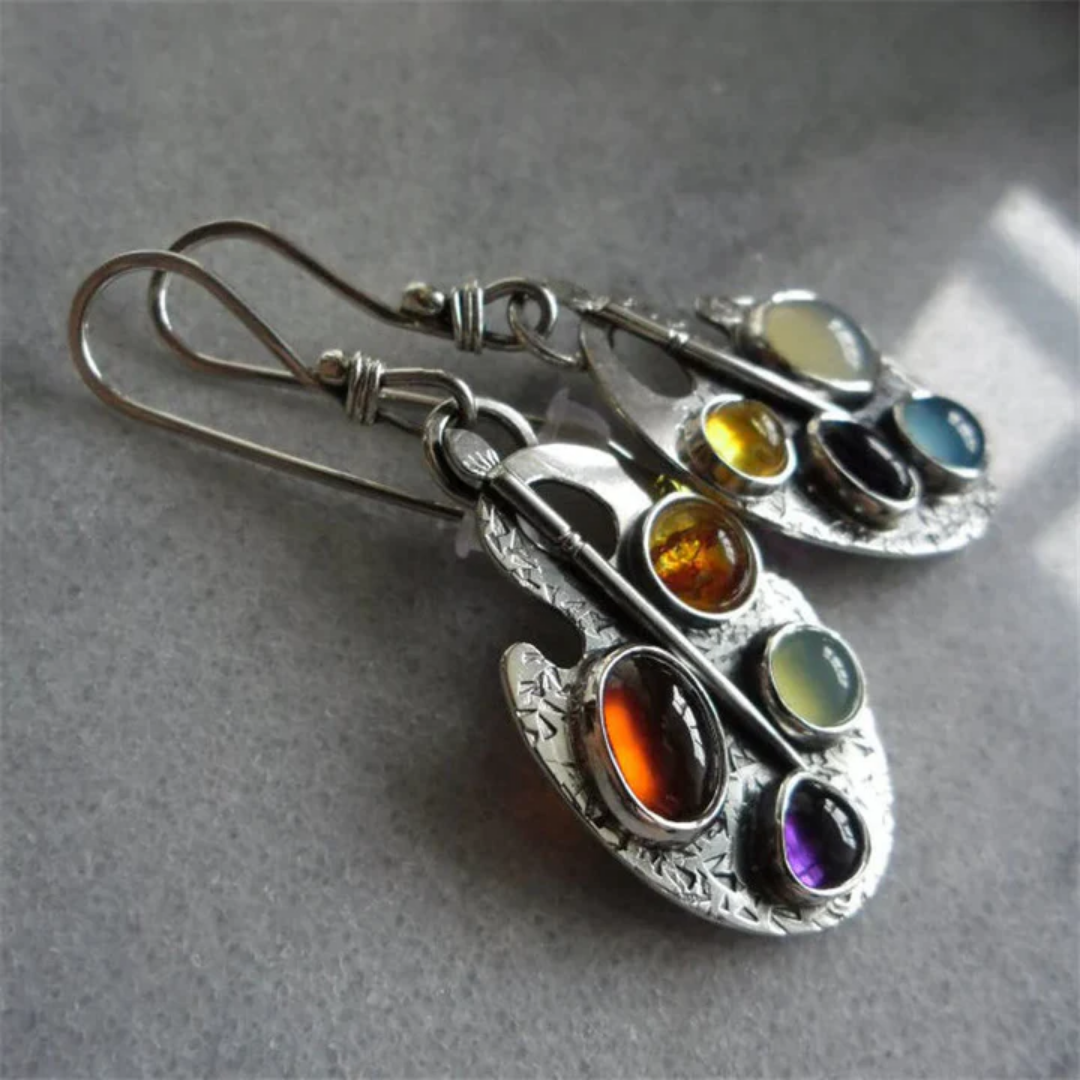 Painter’s Muse Palette Earrings