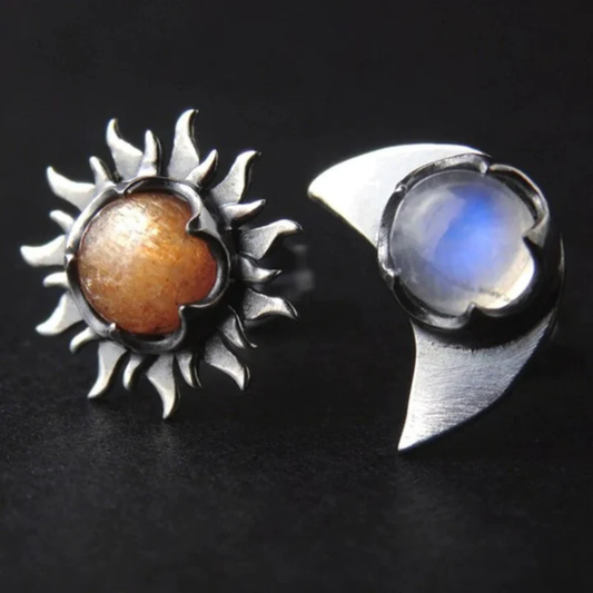 Celestial Sun & Moon Ring