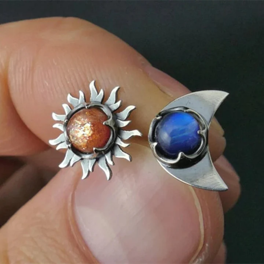 Celestial Sun & Moon Ring