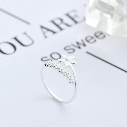 Blossom Whisper Adjustable Ring