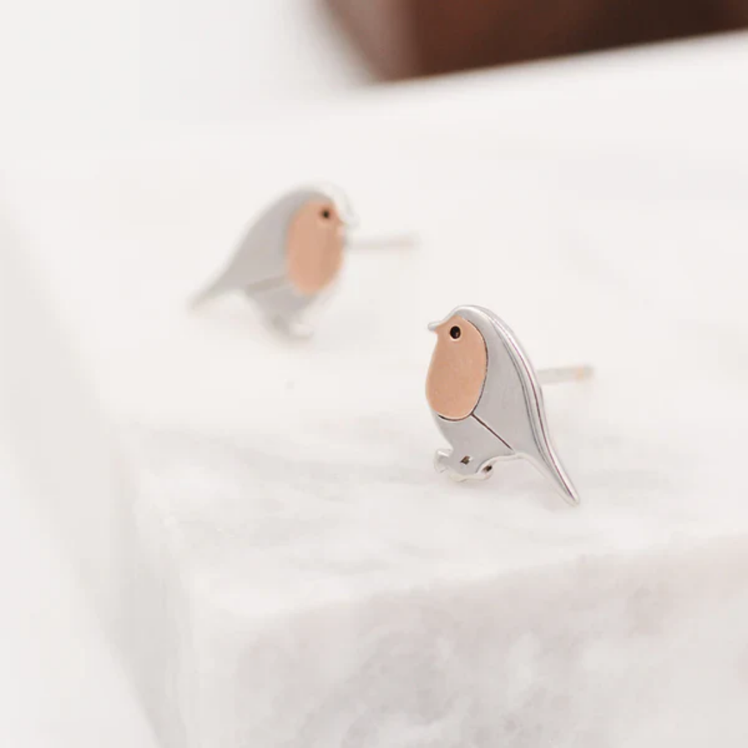 Whispering Robin Earrings