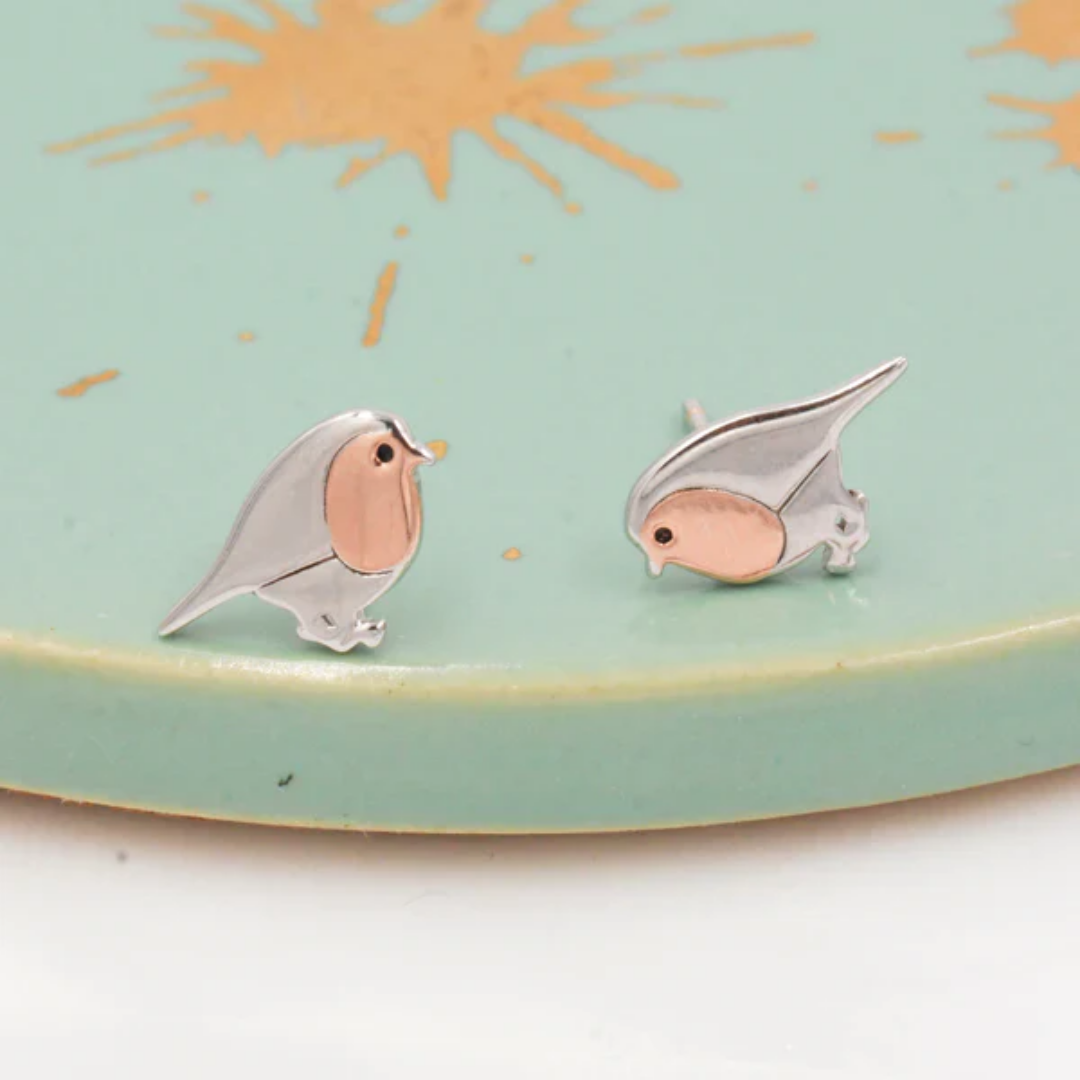 Whispering Robin Earrings