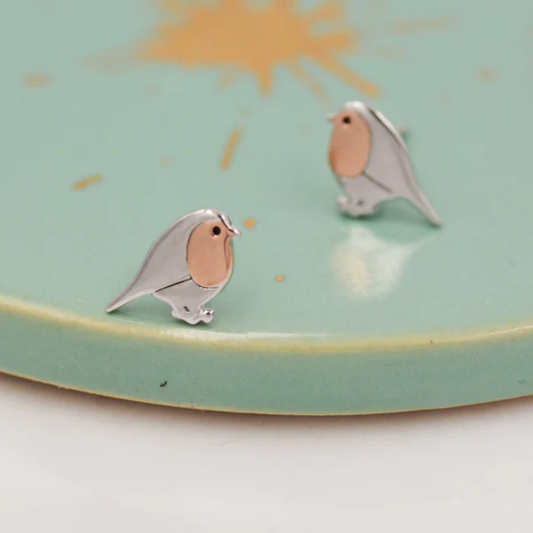 Whispering Robin Earrings