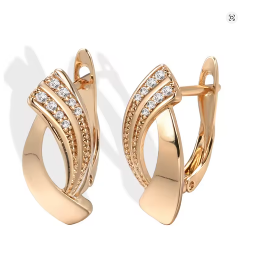 Twilight Grace Hoop Earrings