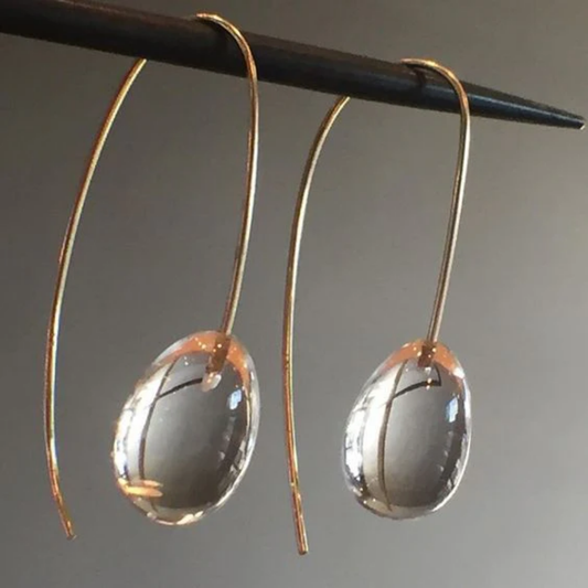 Luminous Dewdrop Earrings