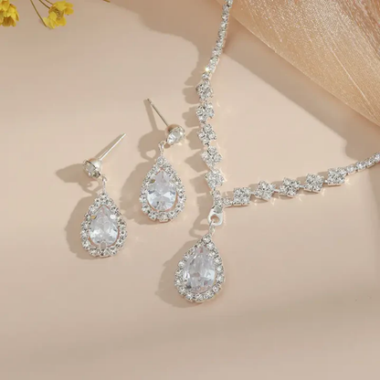 Eternal Teardrop Crystal Set