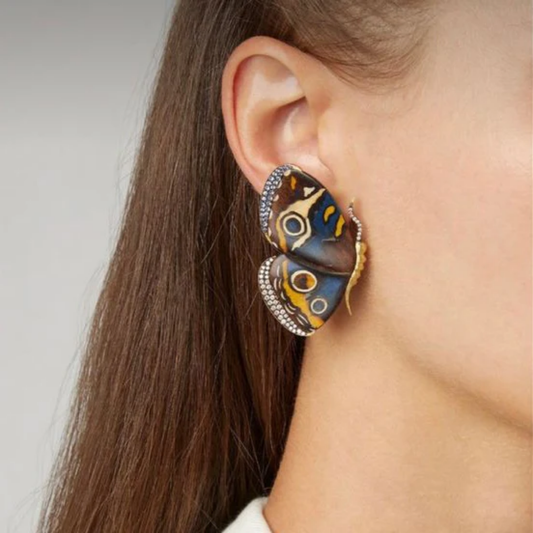 Enchanted Monarch Butterfly Earrings
