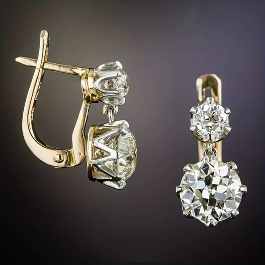 Radiant Crystal Drop Earrings