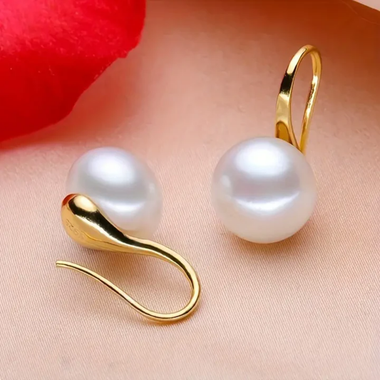Ocean’s Glow Pearl Earrings