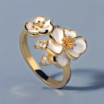Enchanted Blossom Flower Ring
