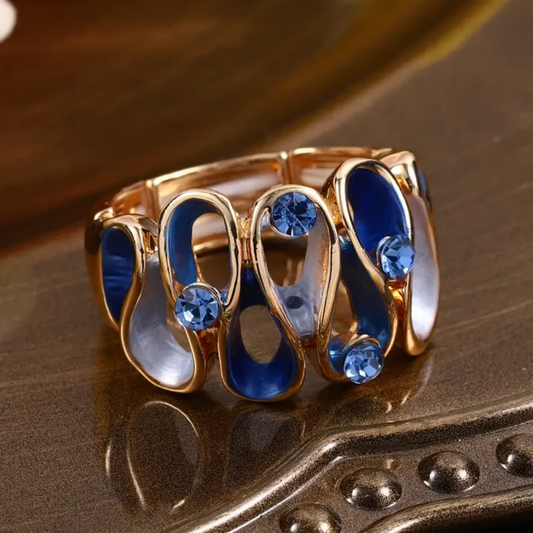 Ocean’s Whisper Crystal Ring