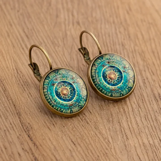 Mystic Mandala Harmony Earrings