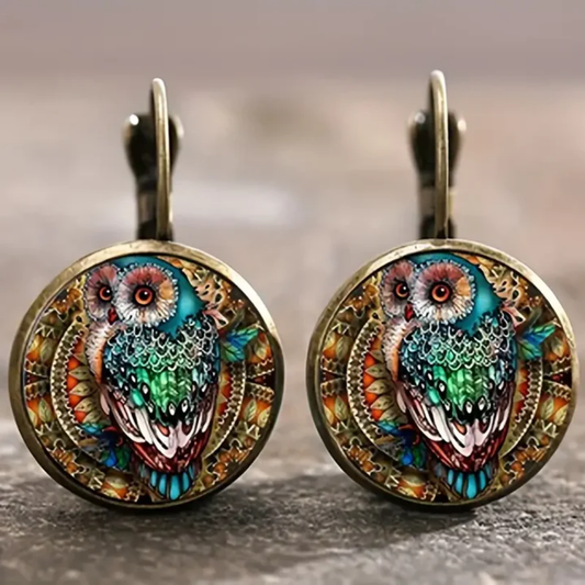 Mystic Owl Harmony Earrings