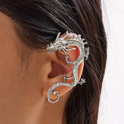 Stormfire Dragon Ear Cuff