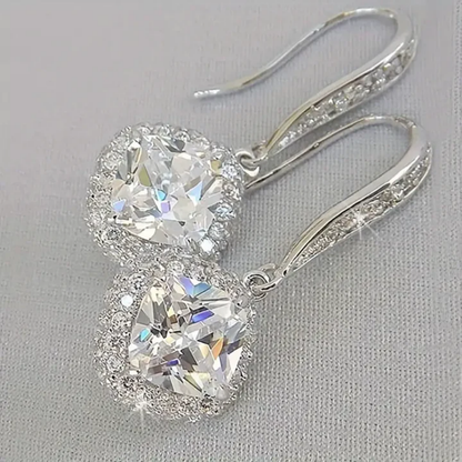 Starlit Crystal Drop Earrings