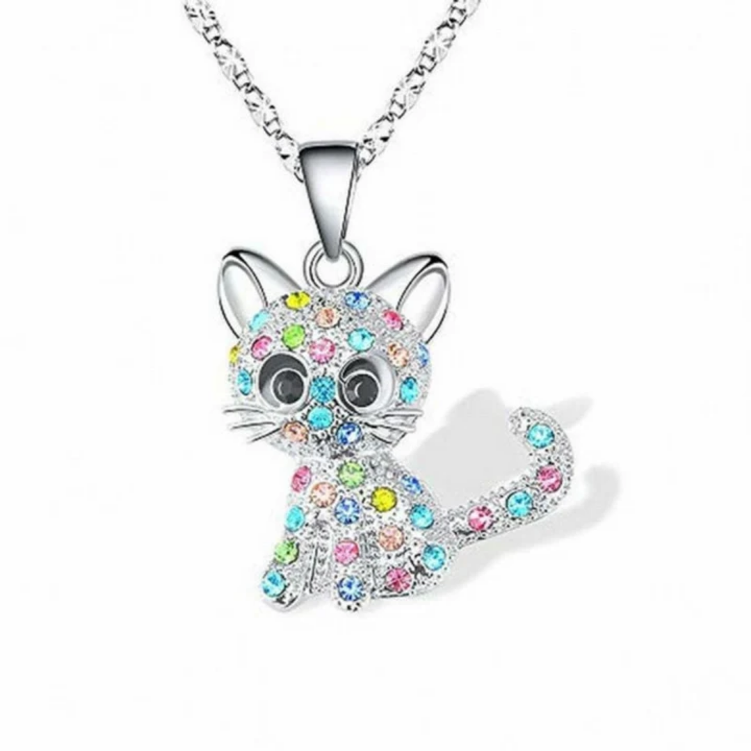 Starlit Kitten Necklace