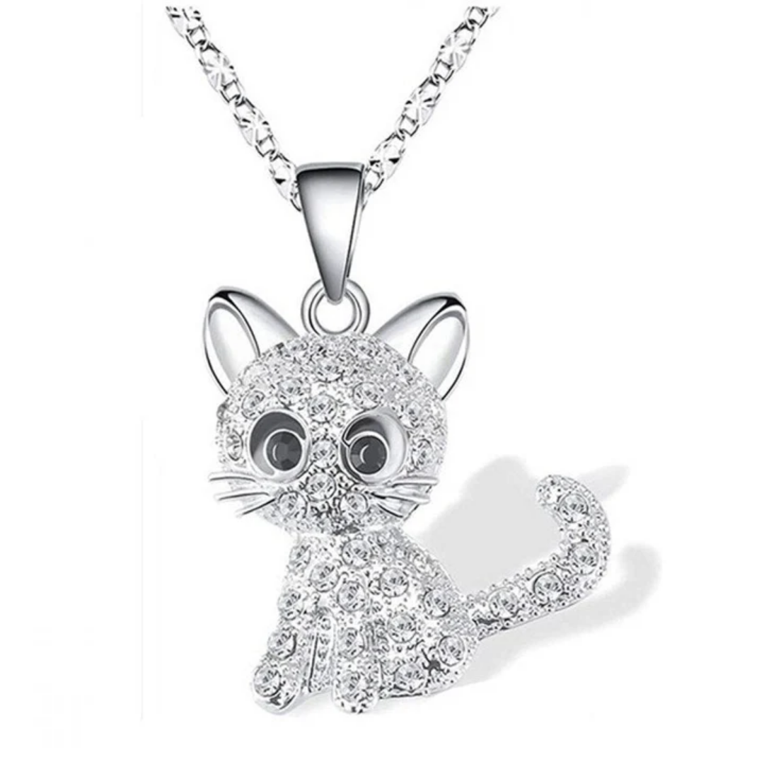 Starlit Kitten Necklace