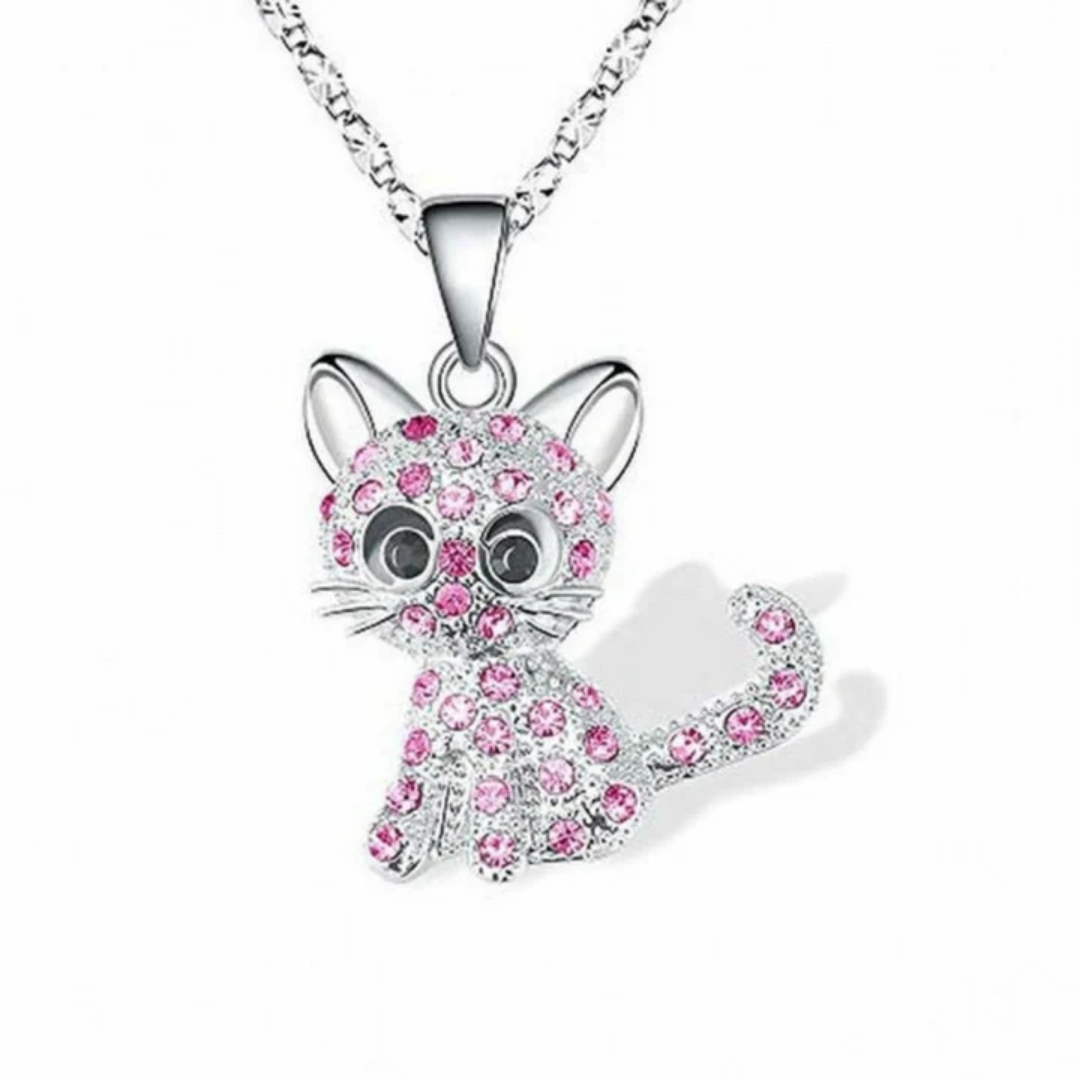 Starlit Kitten Necklace