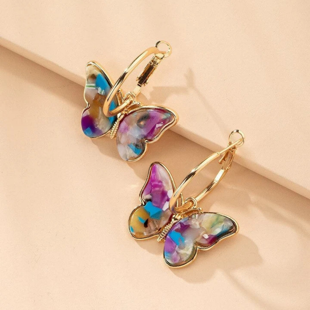 Aurora Wings Butterfly Earrings