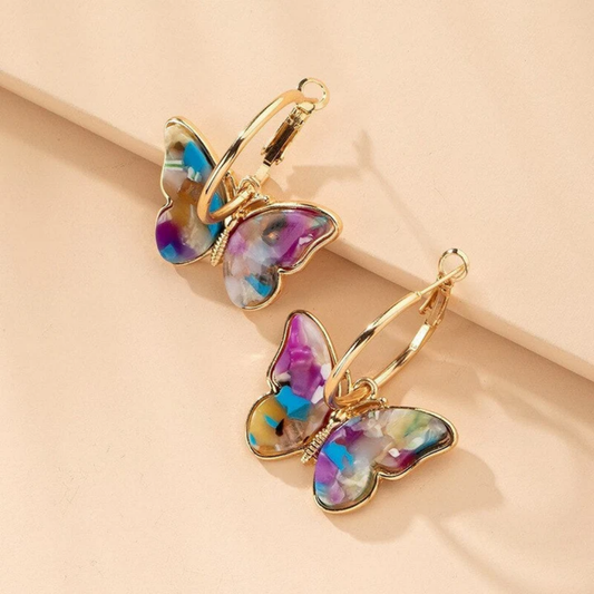 Aurora Wings Butterfly Earrings