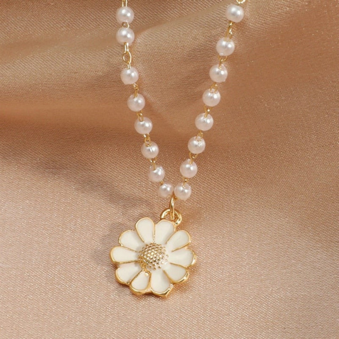 Blossom Grace Pearl Necklace