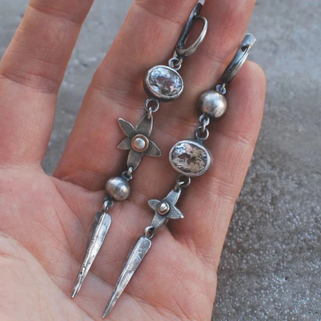 Starlit Meadow Drop Earrings