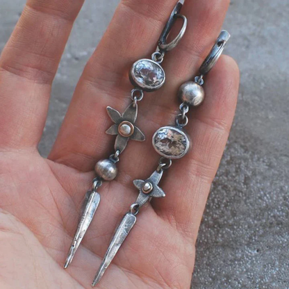 Starlit Meadow Drop Earrings