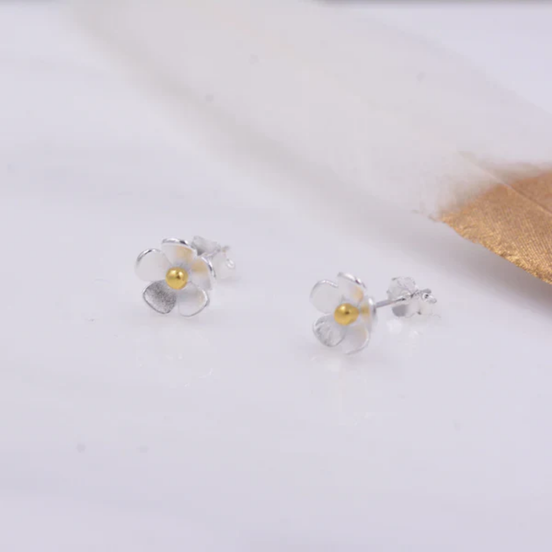 Petal Whisper Stud Earrings