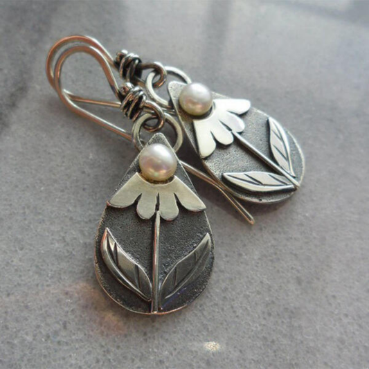 Petal Pearl Bloom Earrings