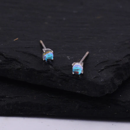 Moonlit Glow Stud Earrings