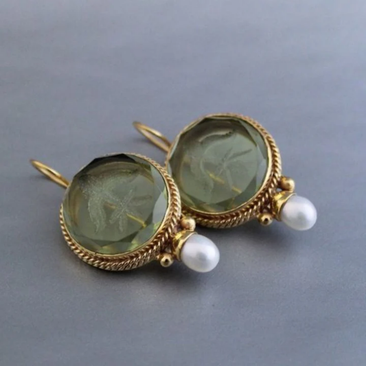 Seafoam Star Whisper Earrings