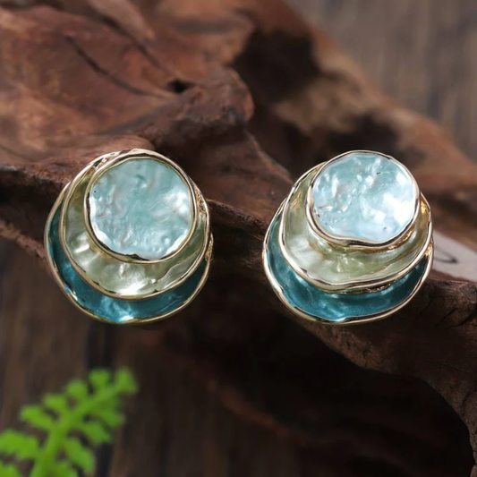 Tidal Bloom Shell Earrings