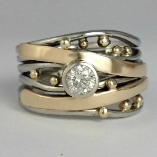 Celestial Tides Wrap Ring