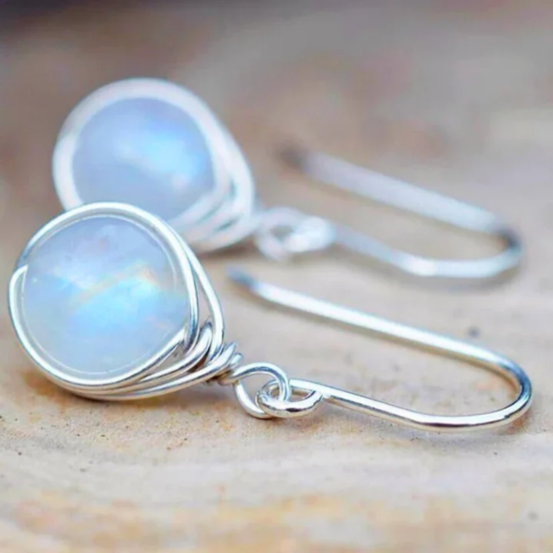Moonlit Whisper Drop Earrings